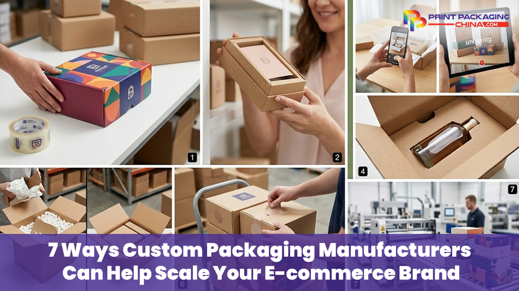 7 Ways Custom Packaging Manufacturers Can Help Scale Your E-commerce Brand