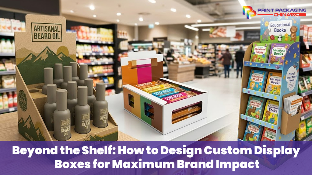 Beyond the Shelf: How to Design Custom Display Boxes for Maximum Brand Impact