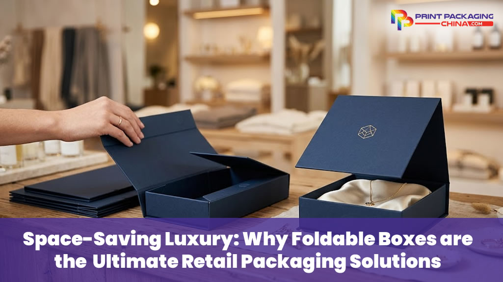 Why Foldable Boxes are the Ultimate Retail Packaging Solutions