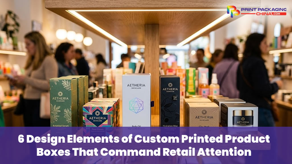 6 Design Elements of Custom Printed Product Boxes That Command Retail Attention